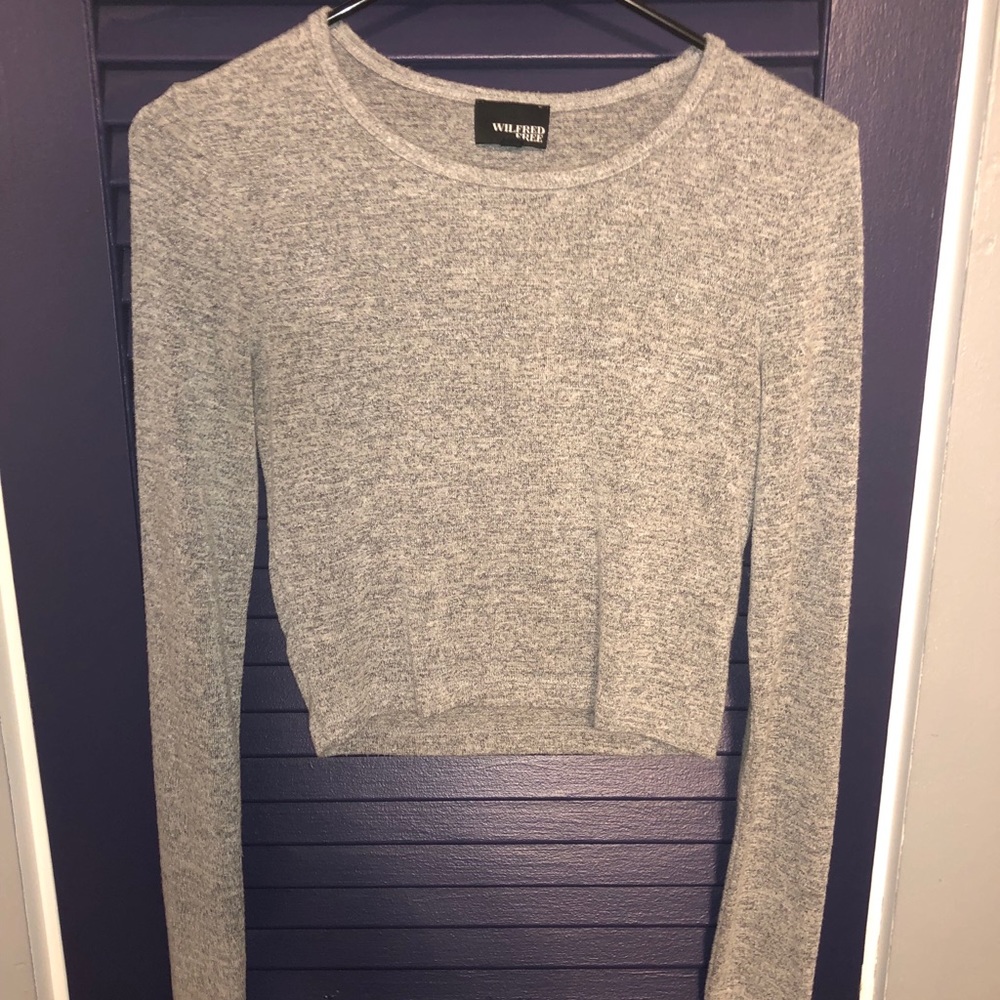 Long Sleeve Crop Top